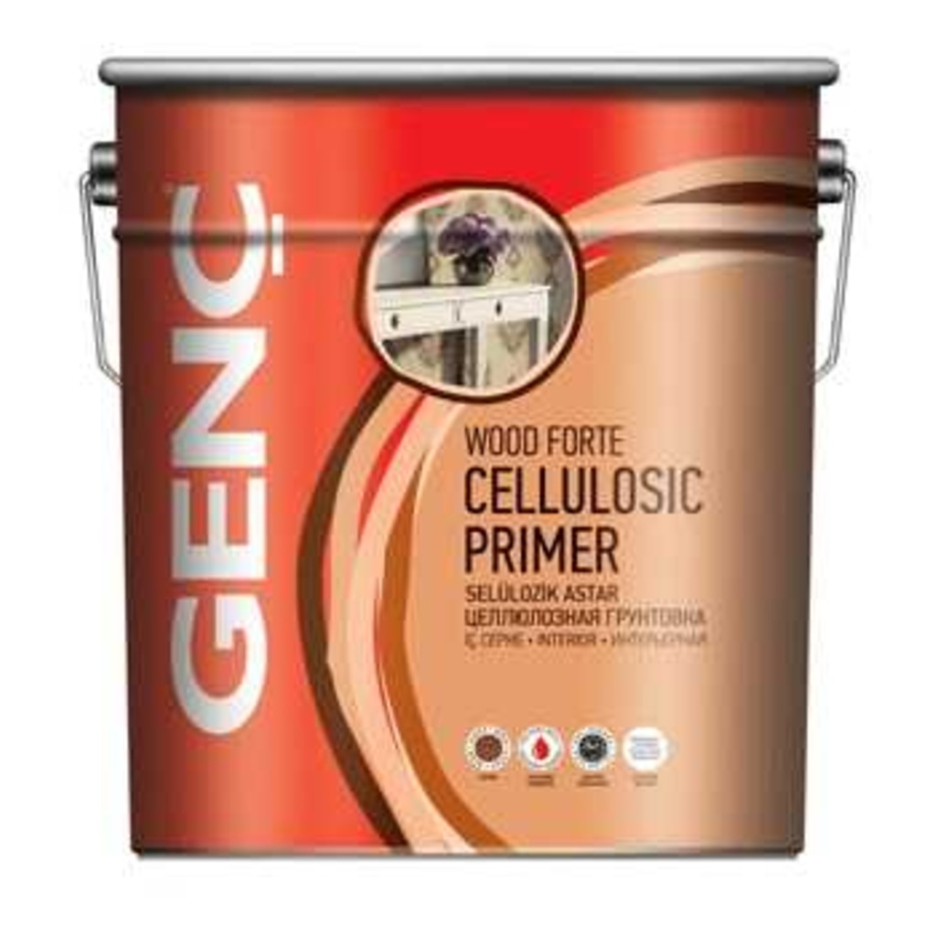 GENÇ BN100.00.8103 SELÜLOZİKBOYASÜTLÜKAHVE2.5 LT