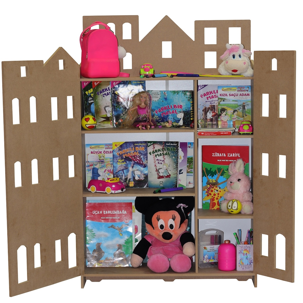 cocuk oyuncak bebek evi oda montessori yatak yani kitaplik raf fiyatlari ve ozellikleri