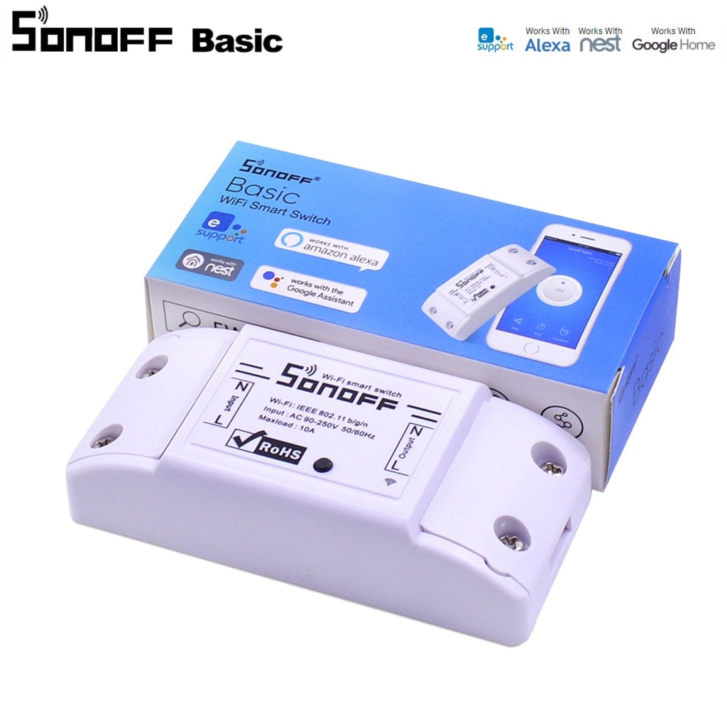 Sonoff Basic Wifi Akıllı Ev Rölesi Fiyatları ve Özellikleri