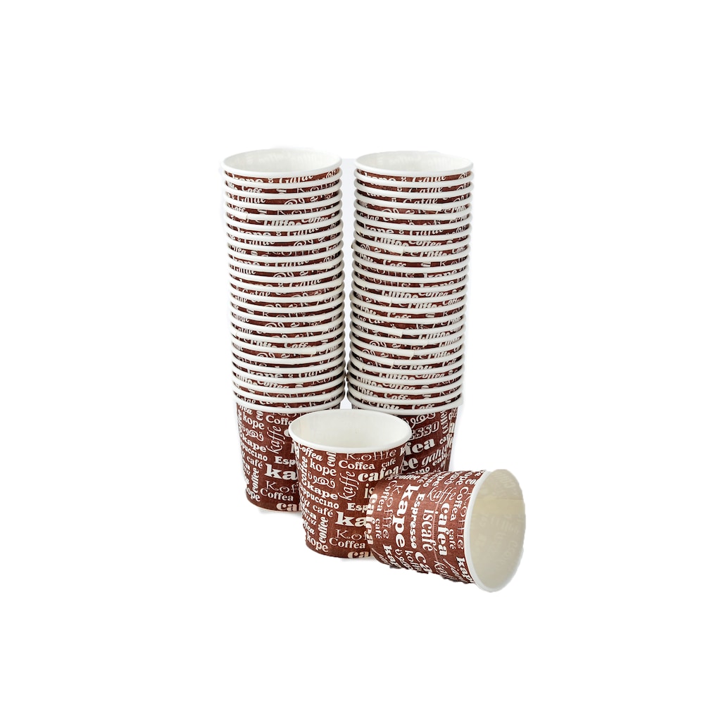 Karton Bardak 4 oz Kahve Desenli 250 ,500 , 2000 li Fiyatları ve