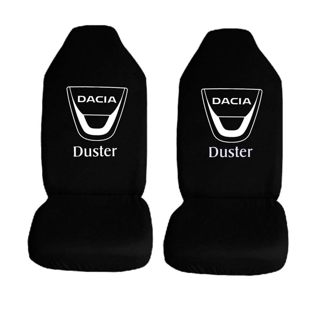 Dacia Duster Özel Araba Oto Koltuk Kılıfı Ön Koltuklar Siyah Peny