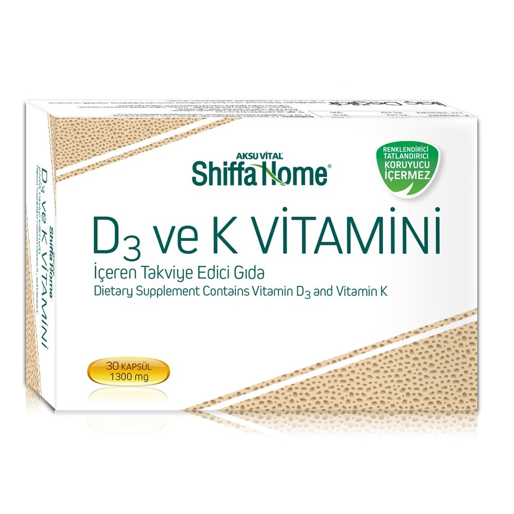 D3 VE K VİTAMİN AKSU VİTAL MARKA