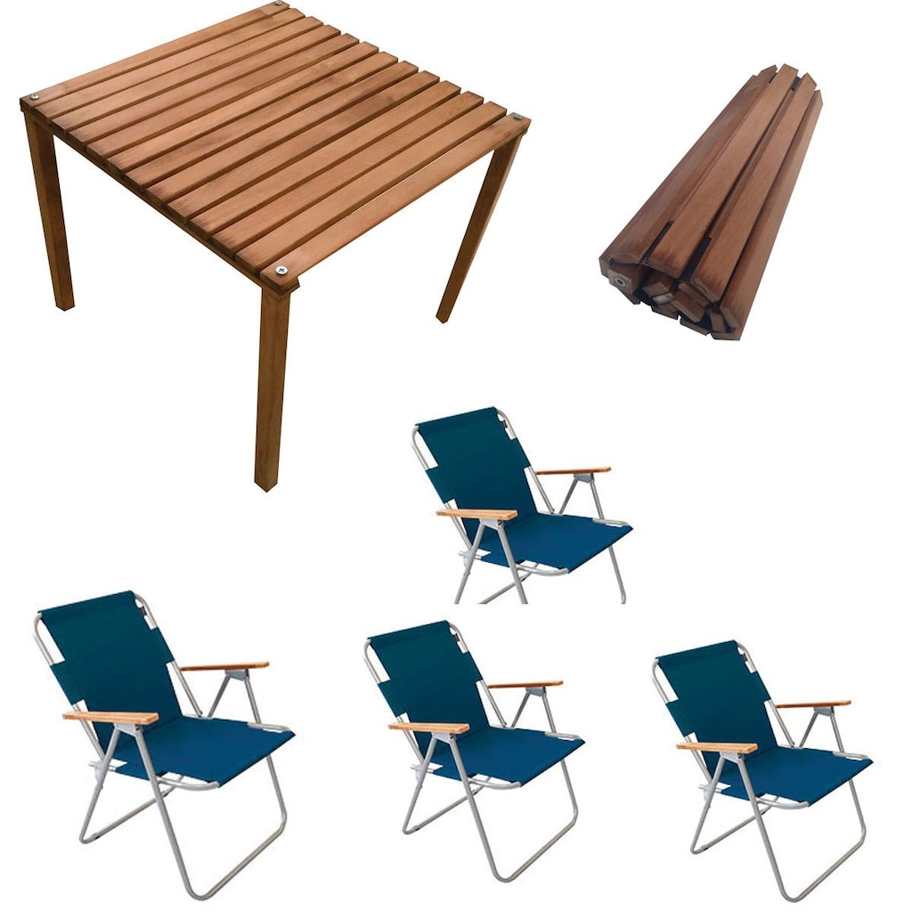 Rulo Katlanir Kamp Masa Sandalye Seti 4 Sandalyeli Fiyatlari Ve Ozellikleri