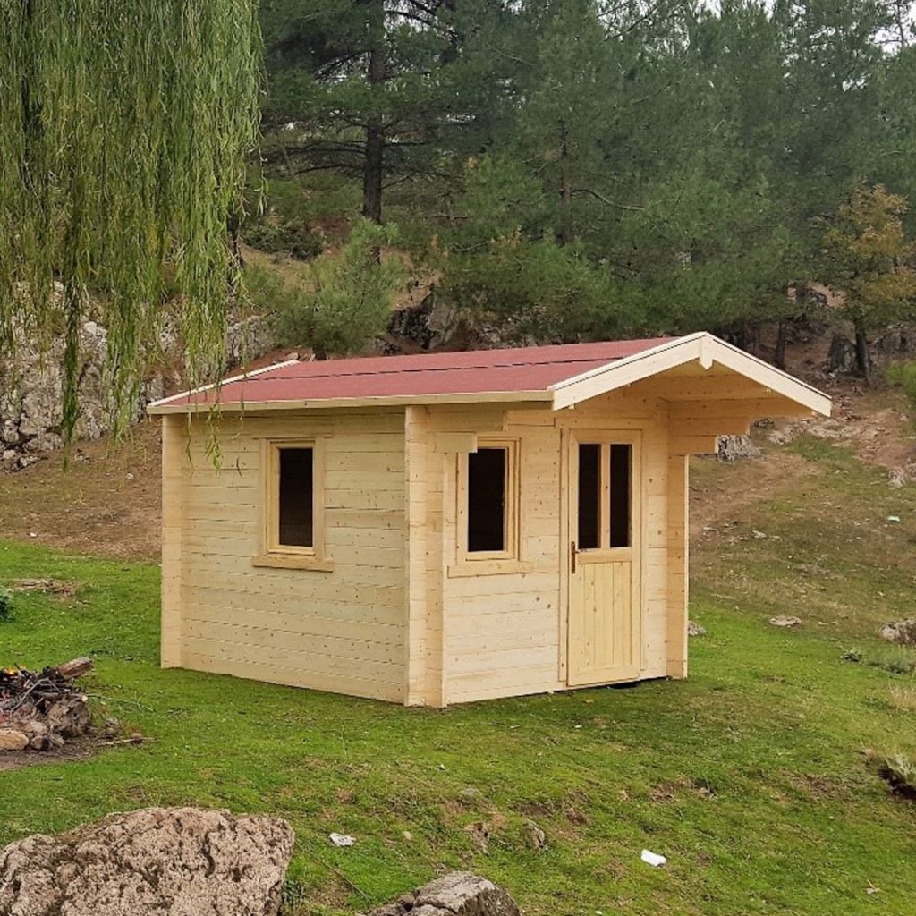 Tekzen Bungalov Ahşap Bağ Evi 12 m2 Fiyatları ve Özellikleri