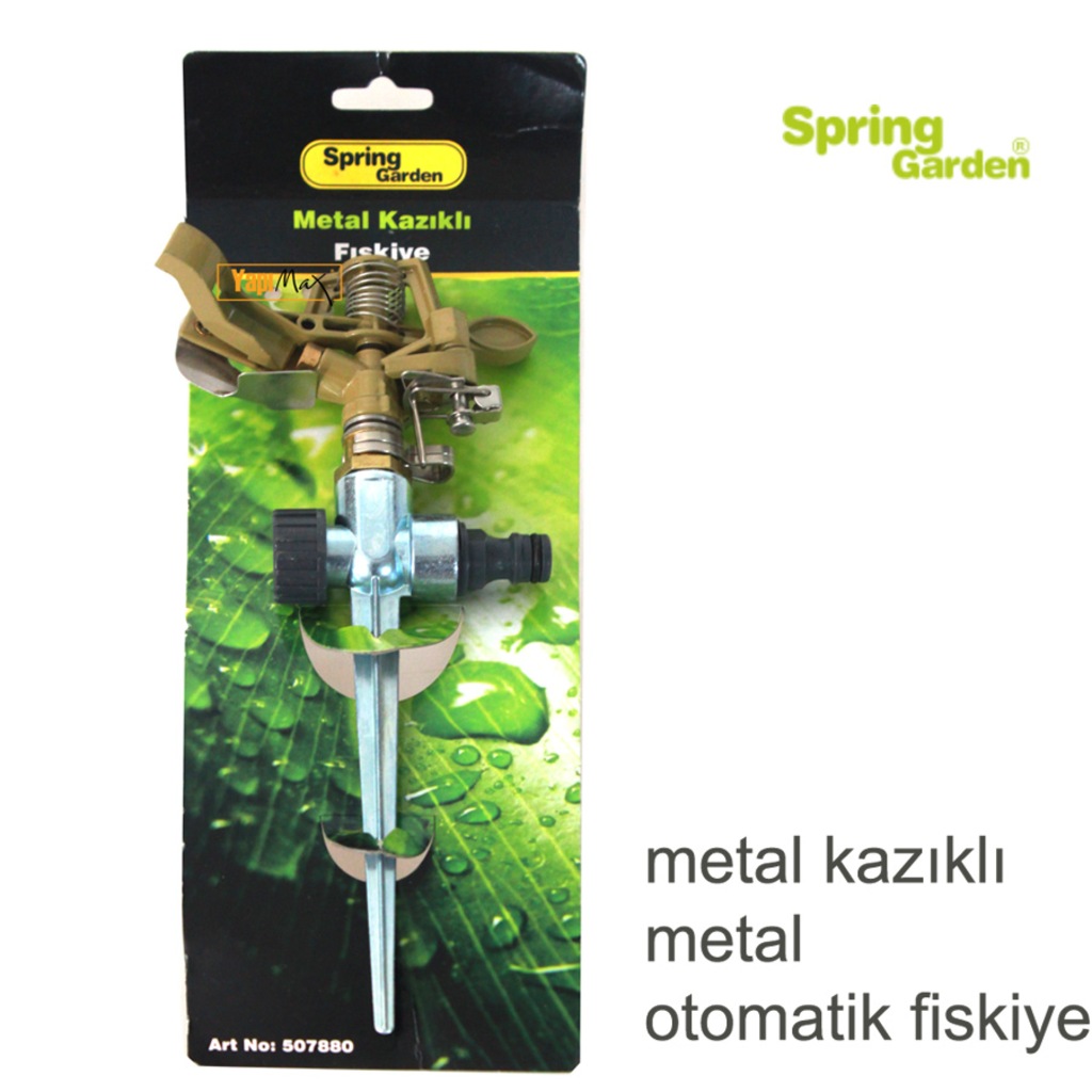 Metal Kazıklı Otamatik Fiskiye SPRİNG GARDEN
