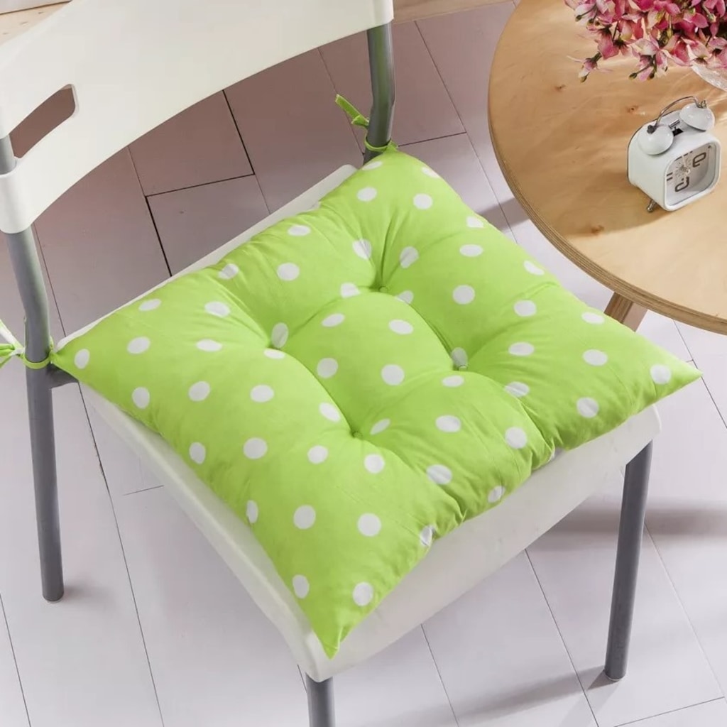 Bahçe Minderi Sandalye Minderi Puf Minder Bağcıklı Minder