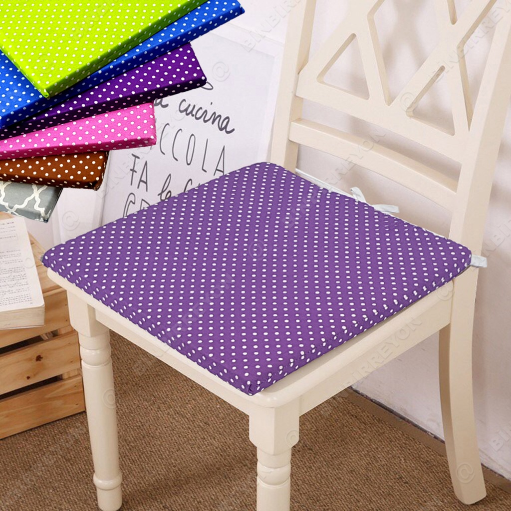 Sandalye Minderi Bağcıklı Minder 40x40cm 14 Adetli