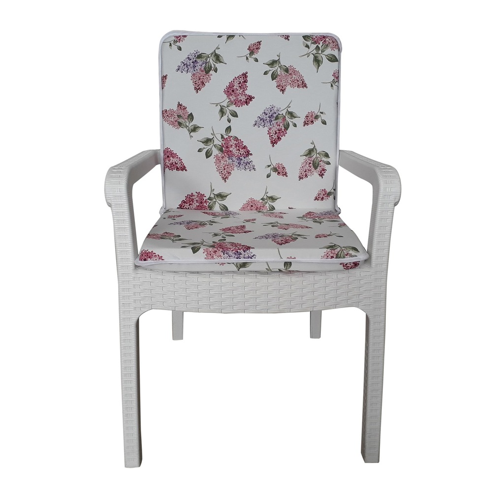 SANDALYE MİNDERİ ELİT YÜKSEK ARKALI TAÇ SU İTİCİ DUCK KUMAŞ337