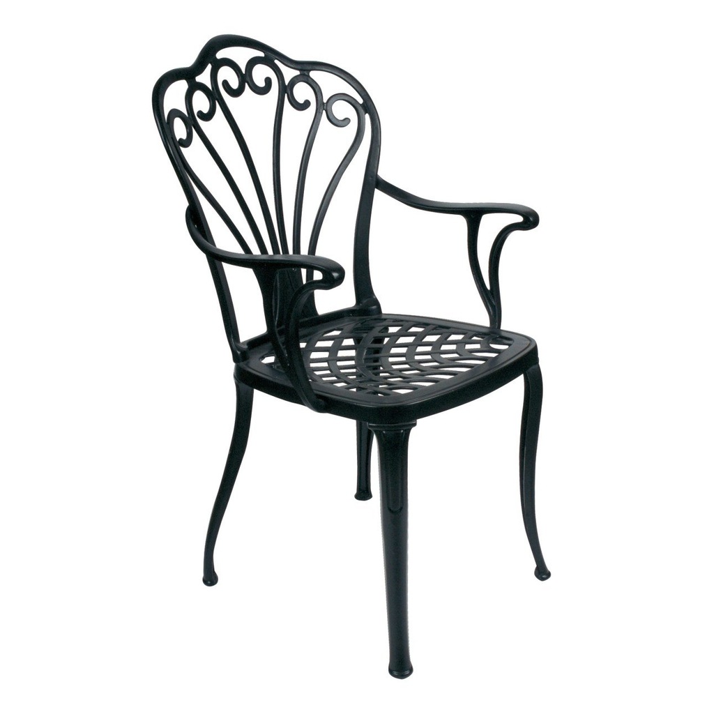 Tavus Kuşu Modeli Alüminyum Döküm Sandalye