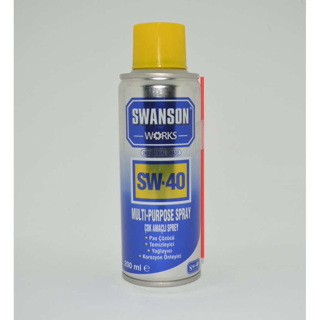 Swanson SW40 Pas Sökücü Korozyon Önleyici Çok Amaçlı Sprey 200ML