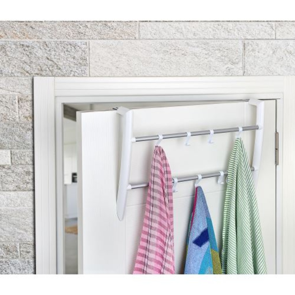 Redro Home Pratik Banyo Kapı Arkası Askılık 2 Bölmeli 10 Askılı Redro Home Pratik Banyo Kapı Arkası Askılık 2 Bölmeli 10 Askılı