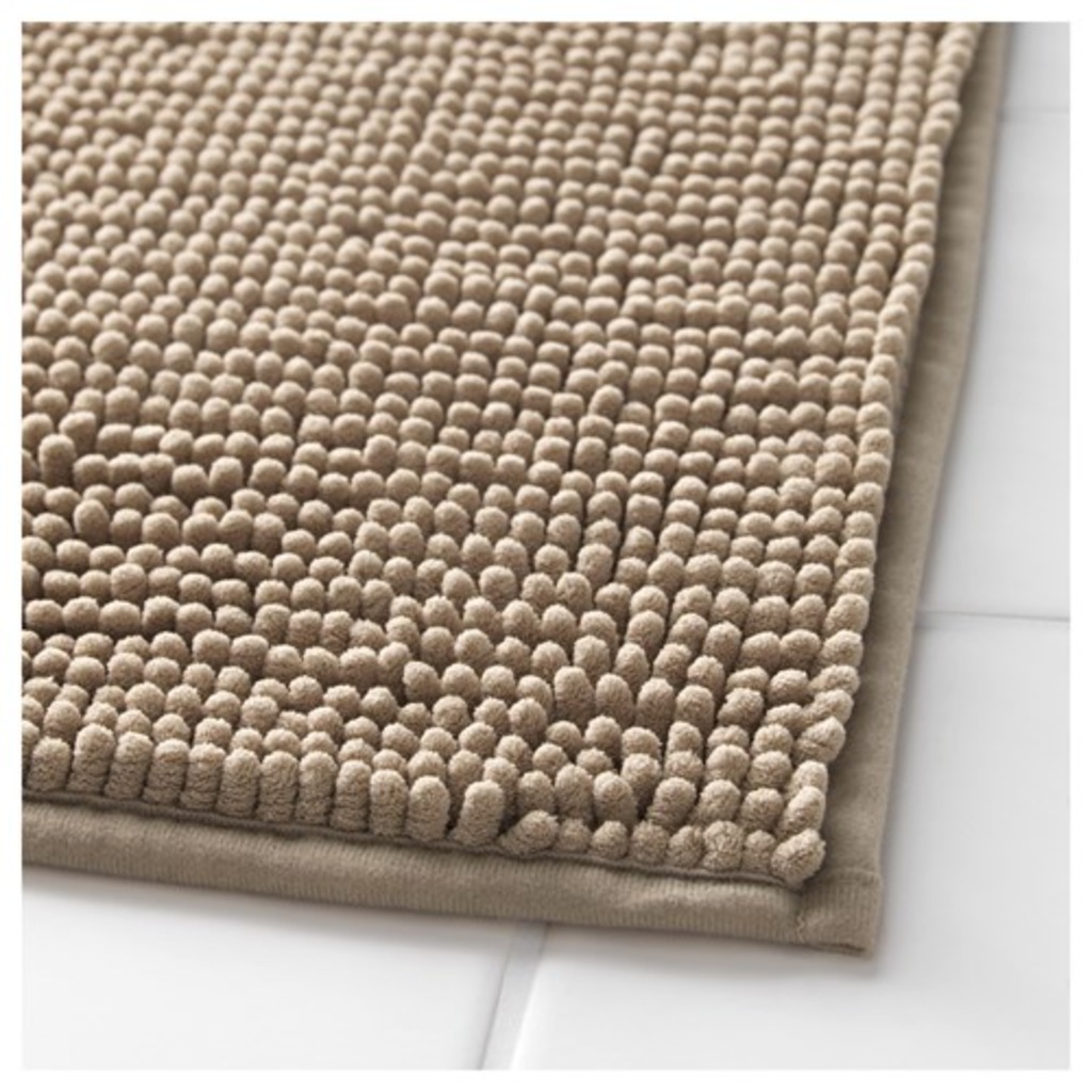 Ikea Toftbo Banyo Paspası Bej Yumuşak, Microfiber,emici 40x60 Cm