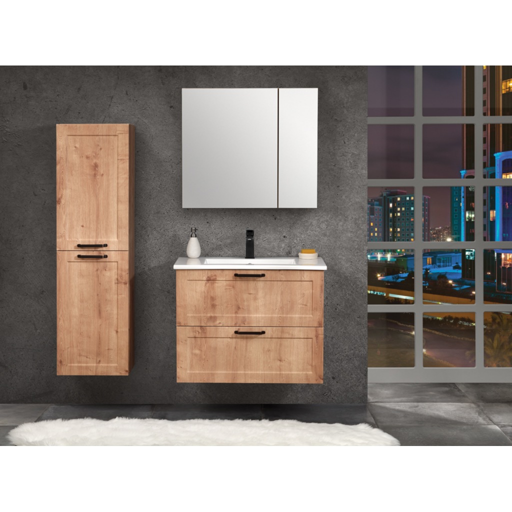 Banyo Dolabı Orka Su 80 Silver Collection Fiyatları ve
