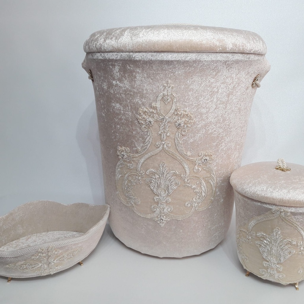 Kadife Kirli Camasir Sepeti Seti 3 Parca Fiyatlari Ve Ozellikleri