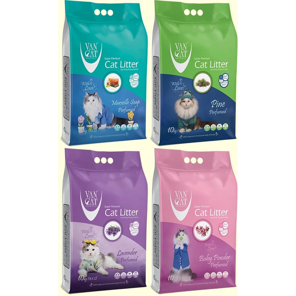 Vancat İnce Tane Kedi Kumu 20 Kg (10Kgx2 Adet) Dilediğini Seç Fiyatları