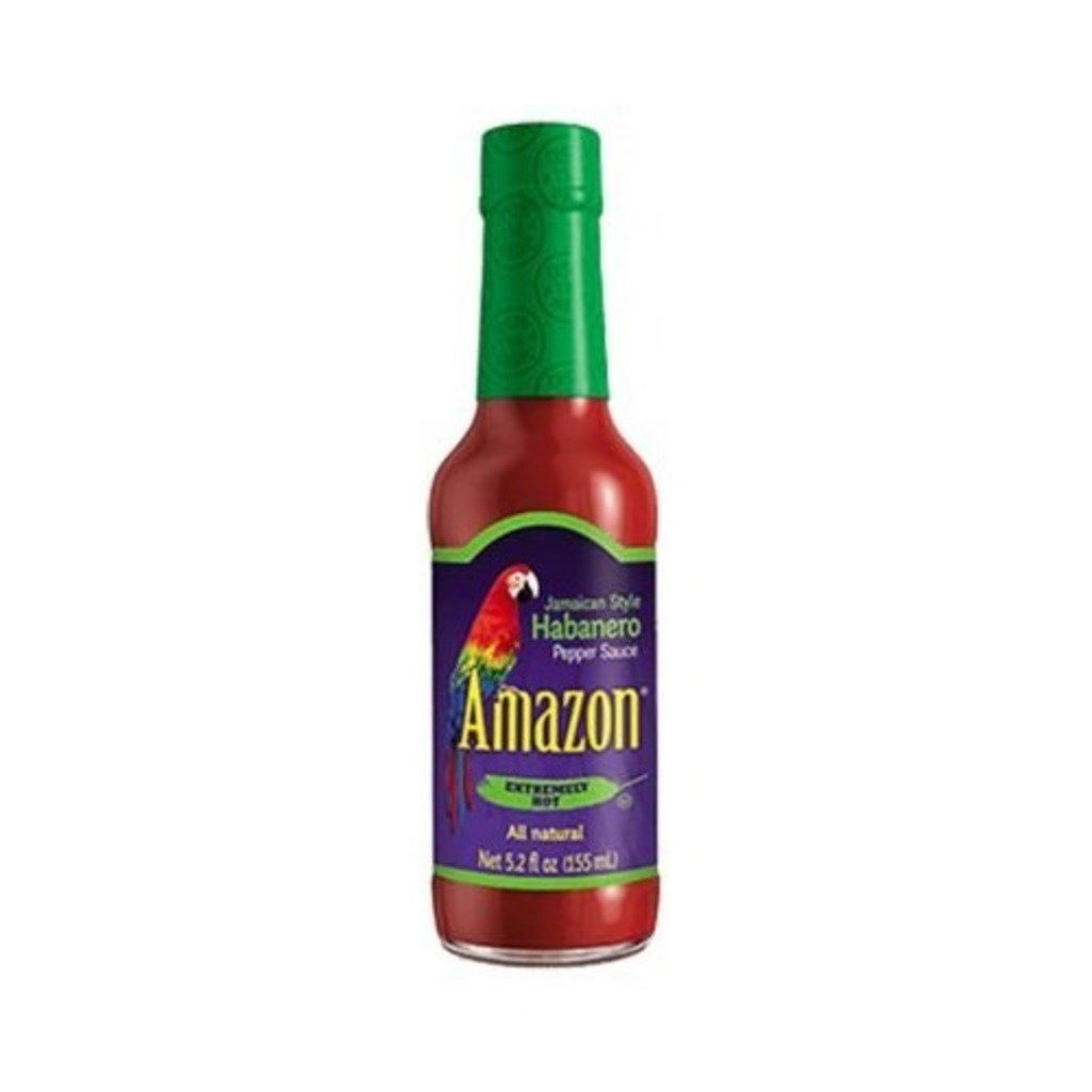 Amazon Pepper Jamaican Style Aşırı Acı Biber Sosu 155 ML