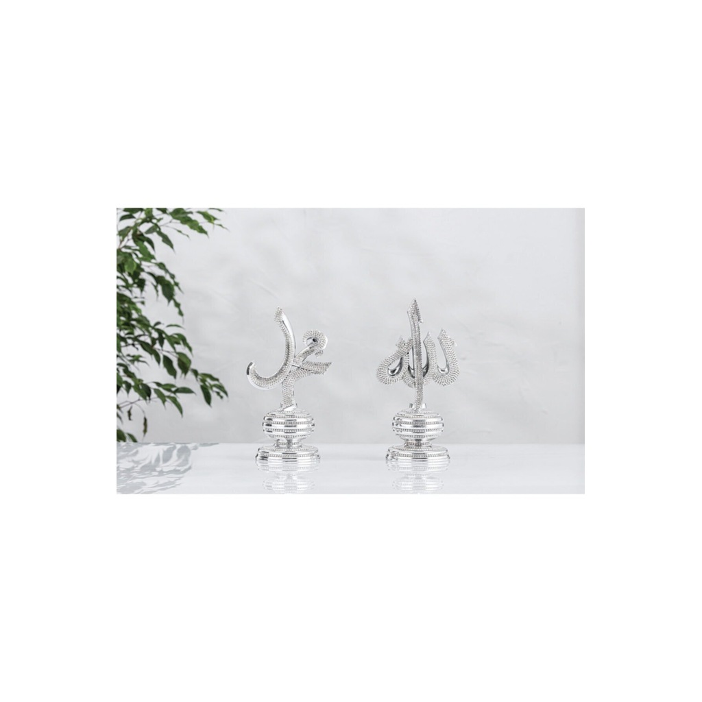 Lafız Allah Muhammed Biblo Ev Dekorasyonu Gümüş Fiyatları ve Özellikleri