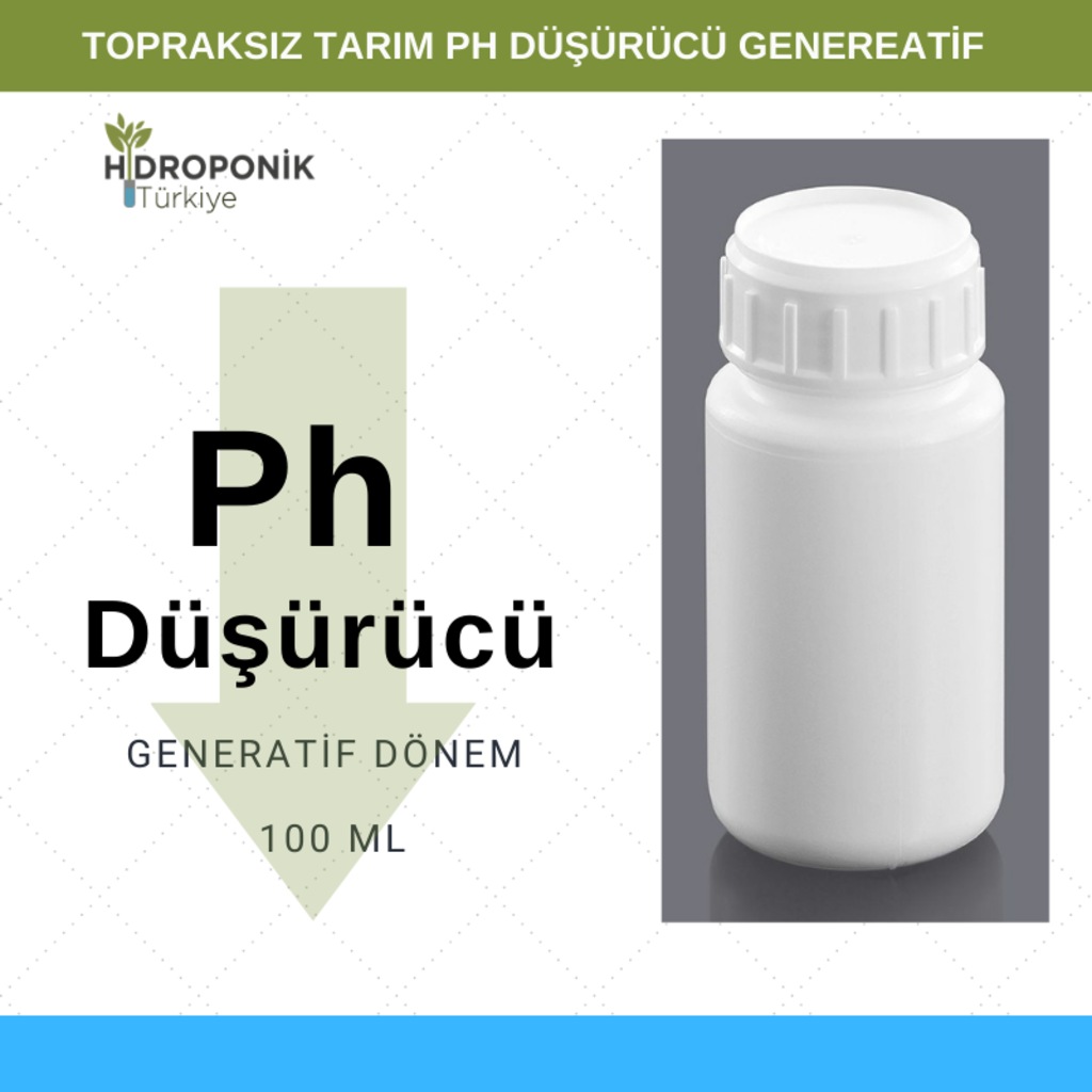 Topraksız Tarım Ph Düşürücü Çiçeklenme dönemi 100ML