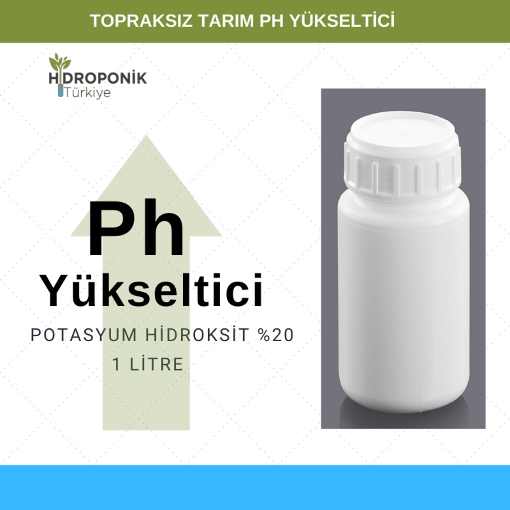 Topraksız Tarım Ph Yükseltici 100ML