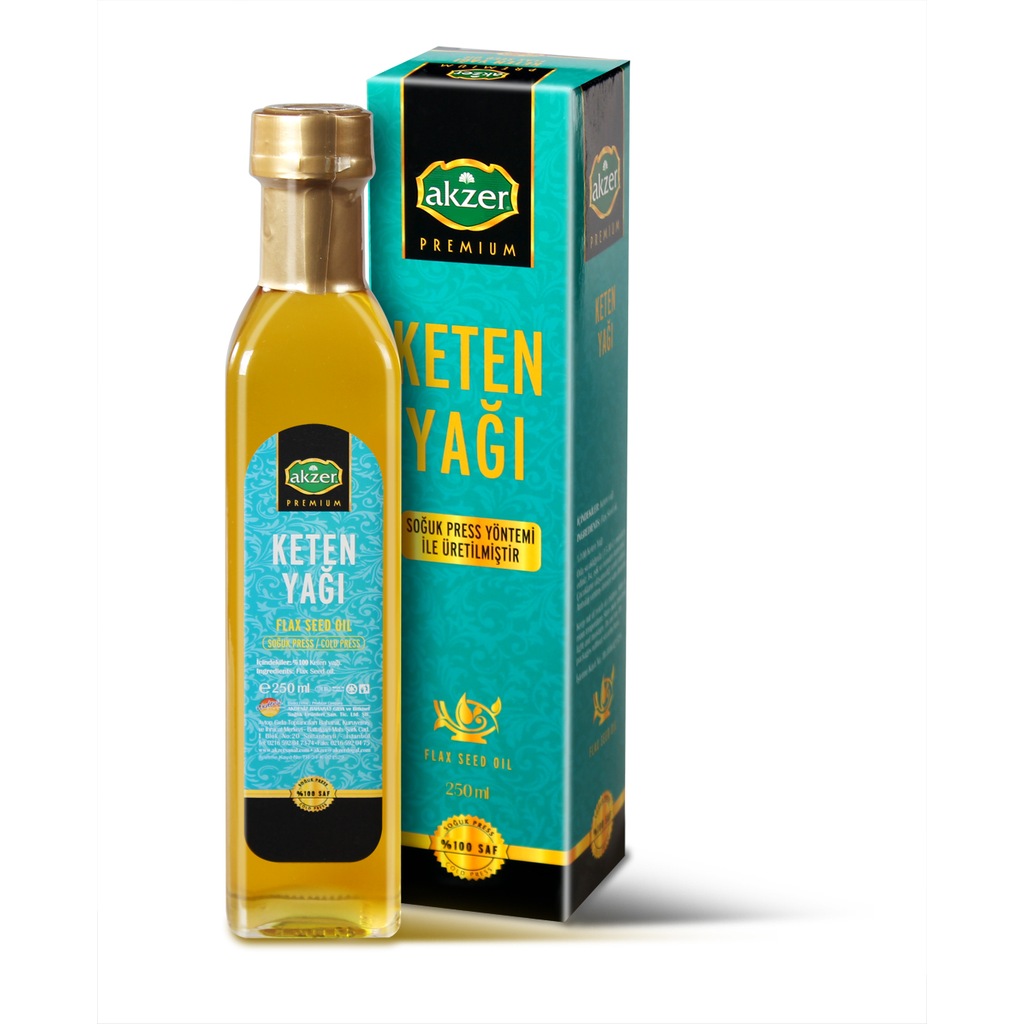 AKZER KETEN YAĞI 250 ML