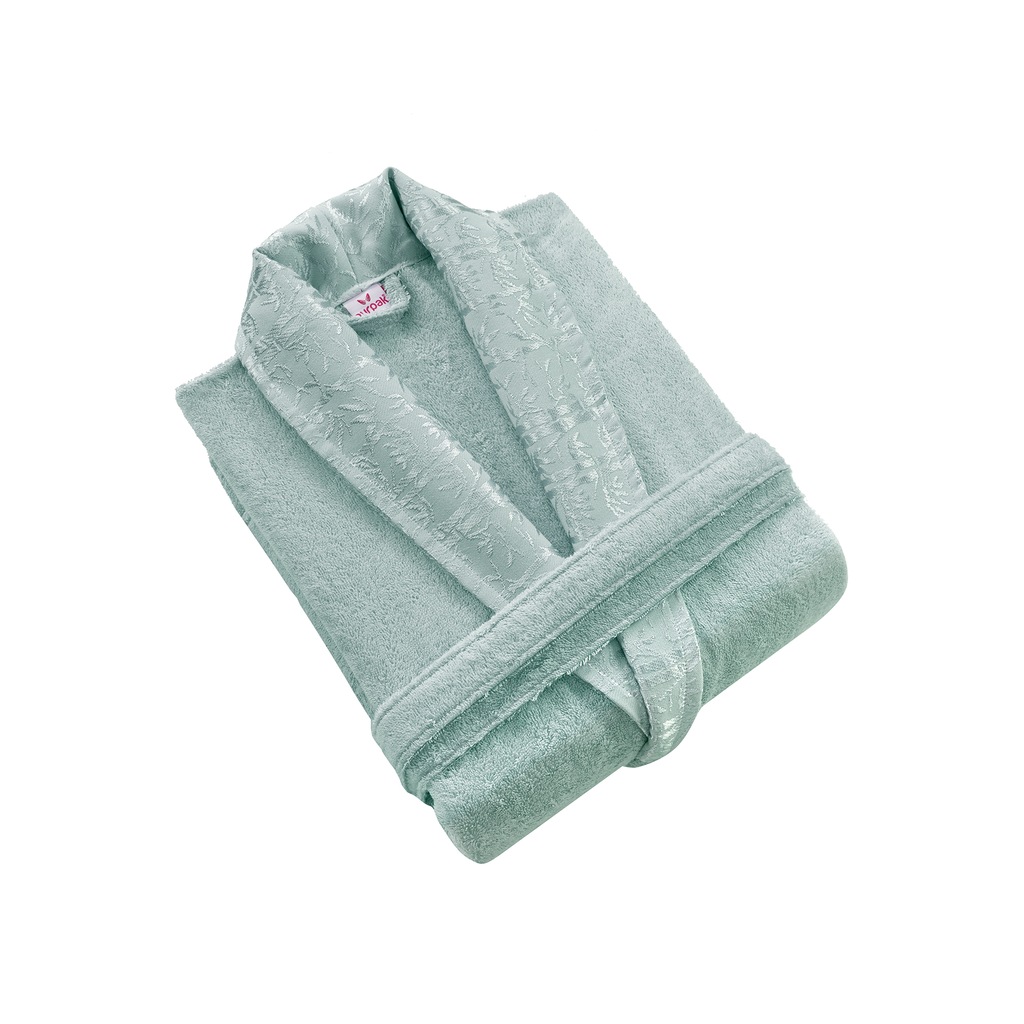 Nurpak Bambu Bedenli Tek Bornoz Mint XL