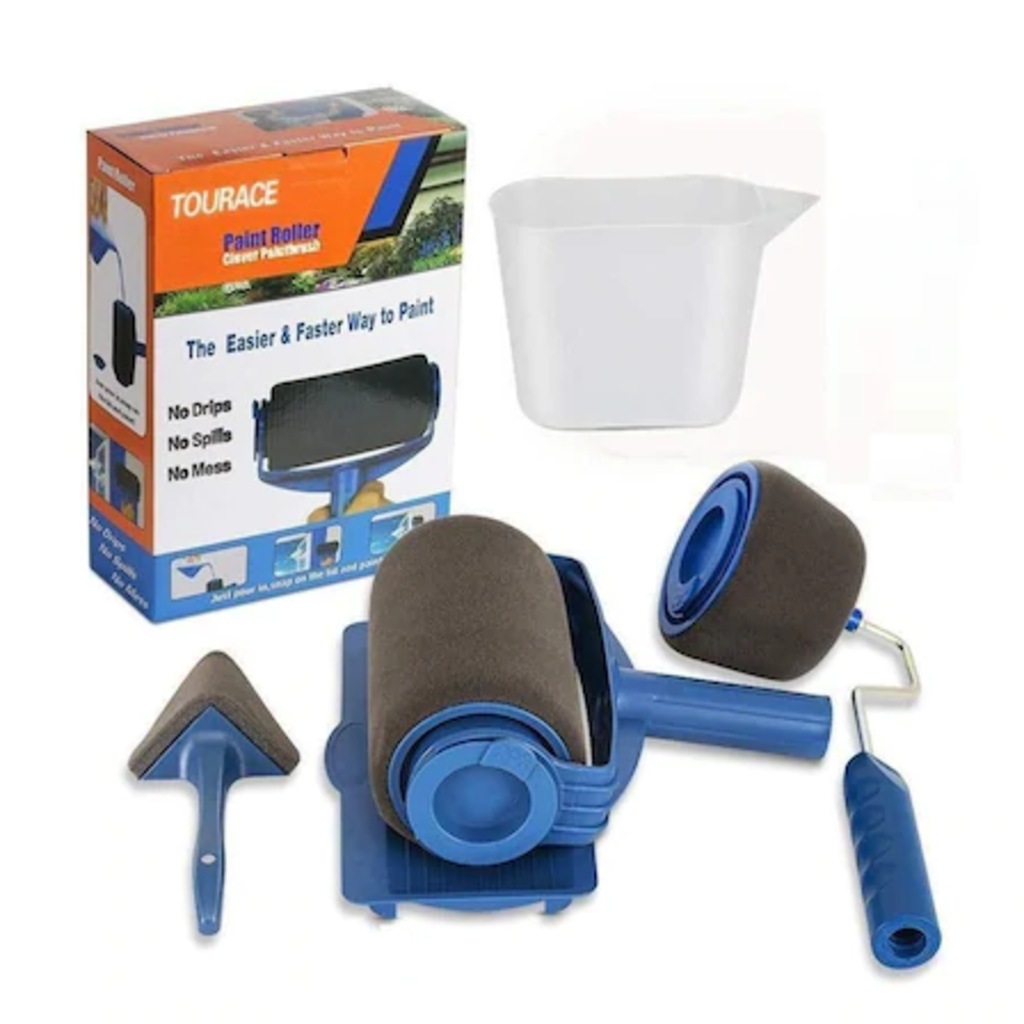 Paint Roller Damlatmayan Boya Rulosu Duvar Boyama Fırçası Seti Paint Roller Damlatmayan Boya Rulosu Duvar Boyama Fırçası Seti