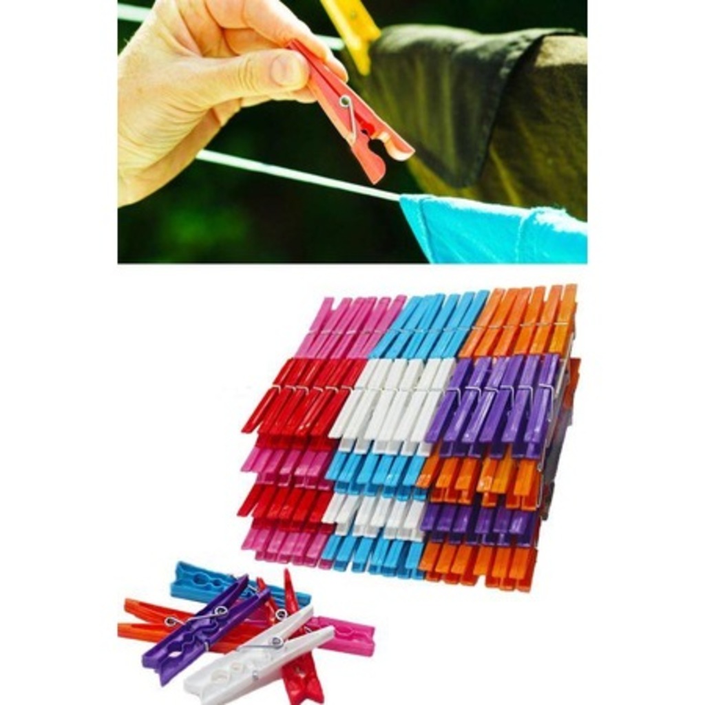 Akyazı Plastik Mandal 144'lü Büyük Paket