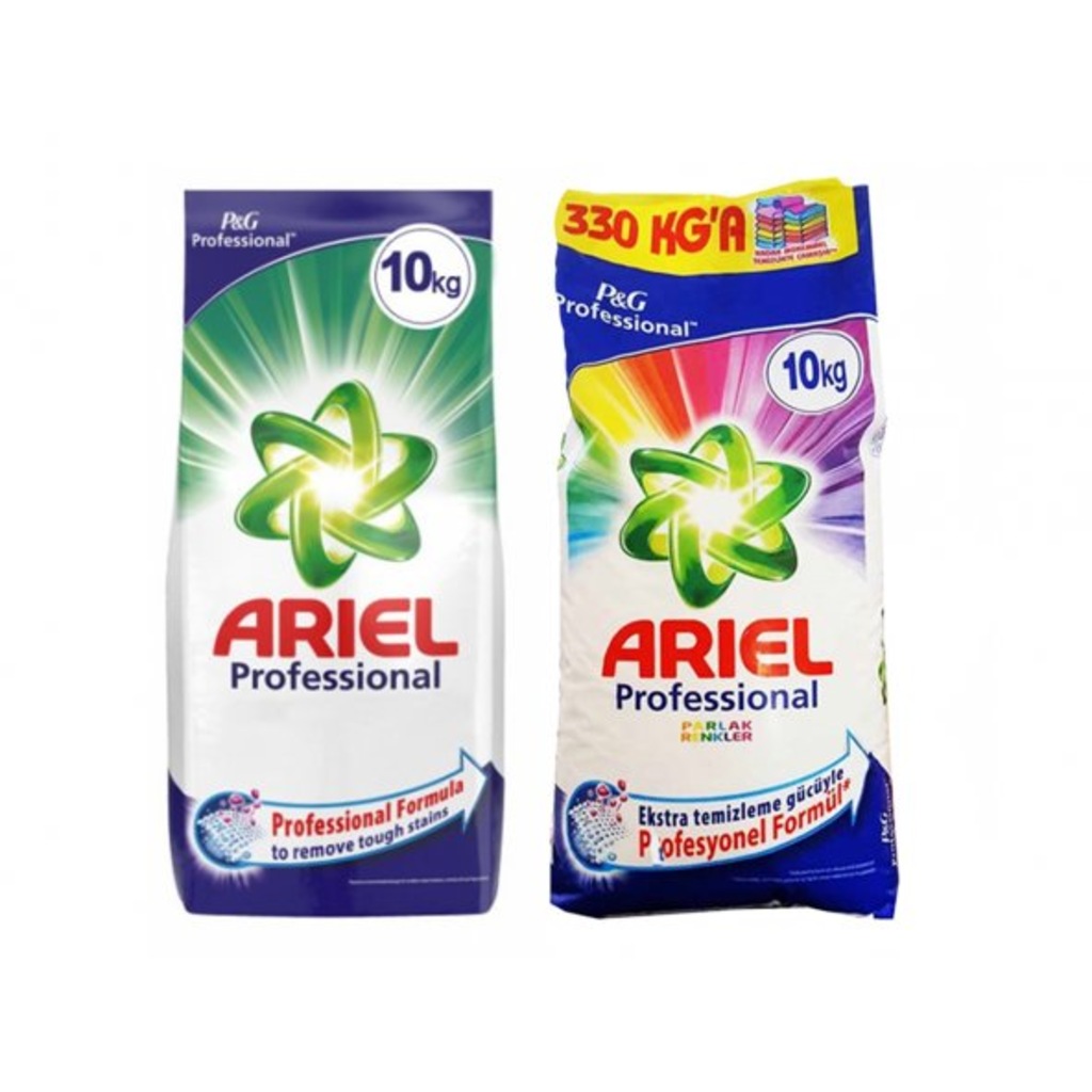 Ariel Professional Beyazlar 10 KG + Parlak Renkler 10 KG