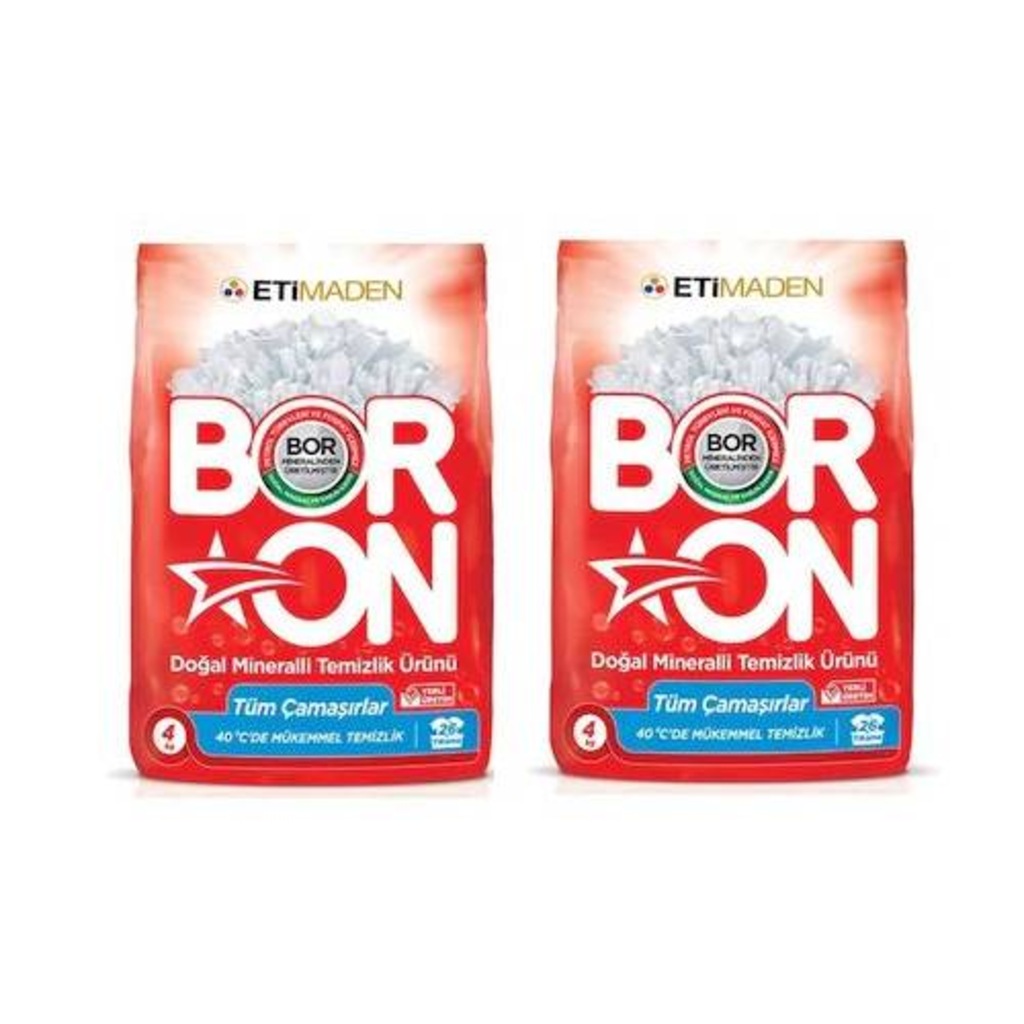 Eti Maden Boron Matik 4kg X 2adet 8kg Şok Fiyata Ücretsiz Kargo Y