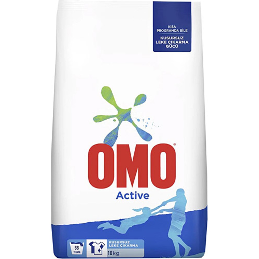 Omo Matik Active Fresh Toz Çamaşır Deterjanı 66 Yıkama 10 KG