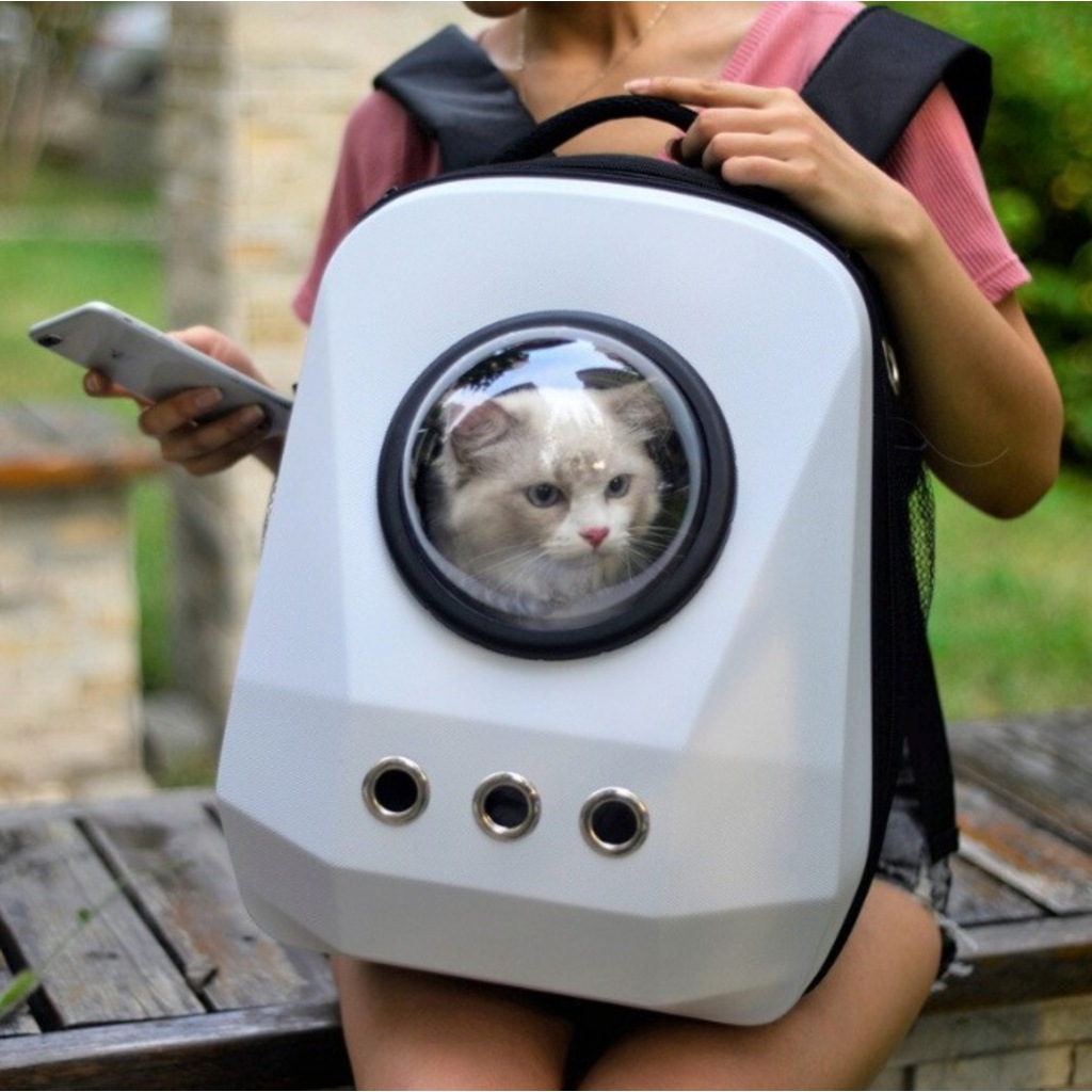 Kedi Küçük Irk Köpek Kapsül Astronot Taşıma Sırt Çanta Çantası