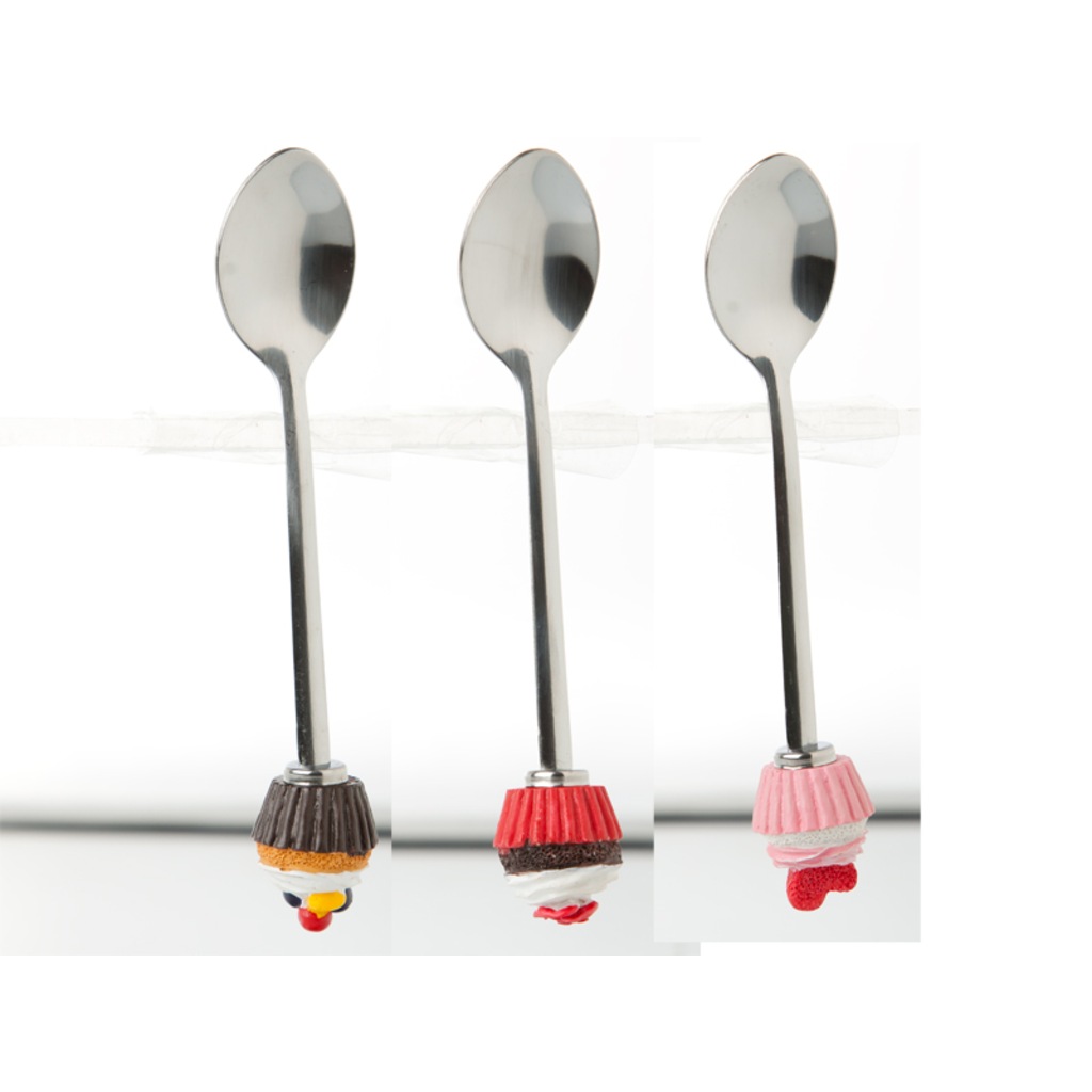 BİEV | 6´LI ÇAY KAŞIĞI CUPCAKE SERİSİ