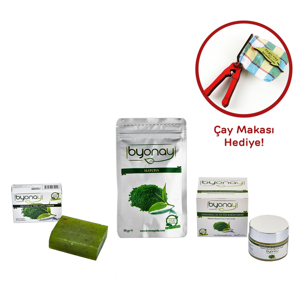 Byonay 3lü Matcha Seti