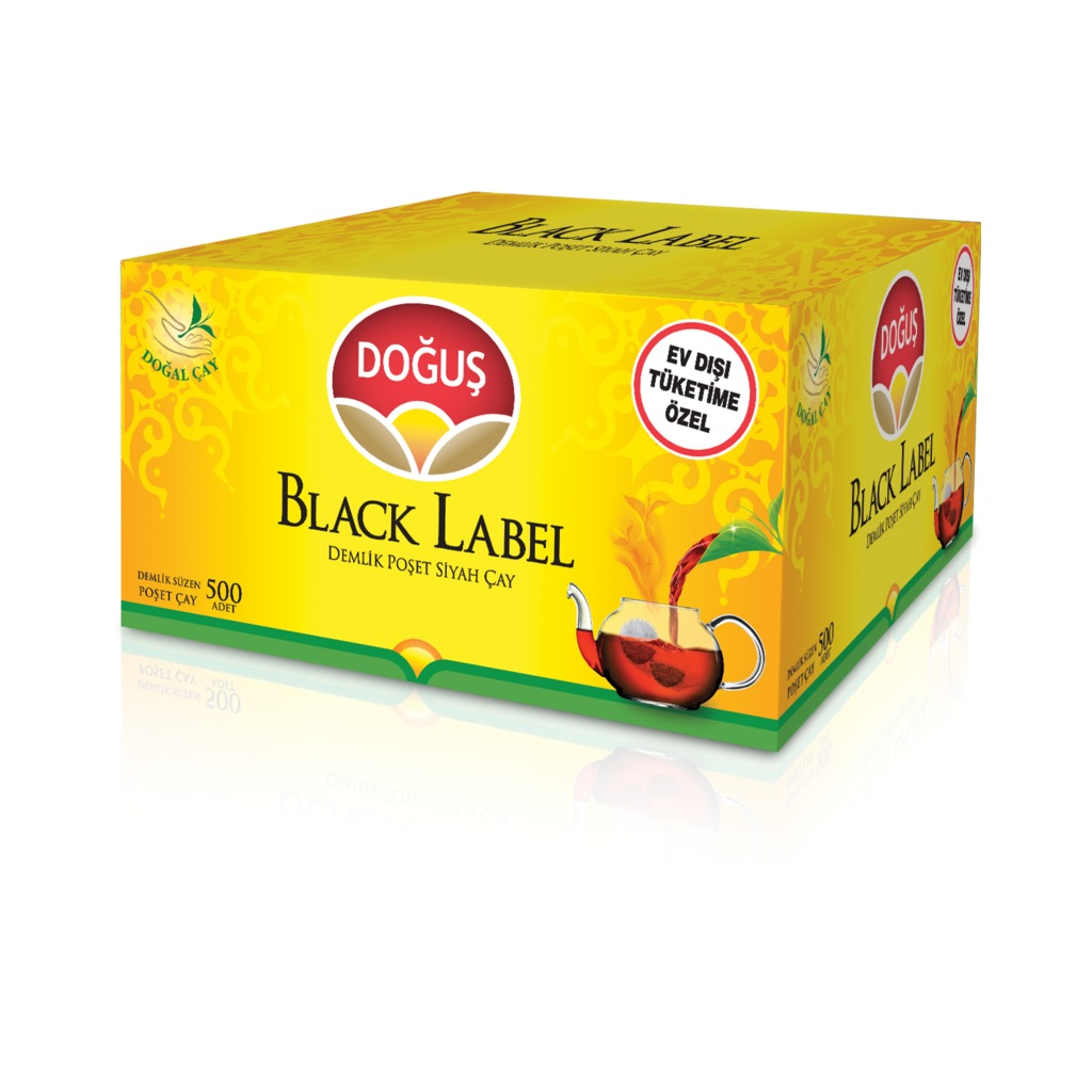 Doğuş Black Label Demlik Poşet Çay 500 Adet x 3,2 gr