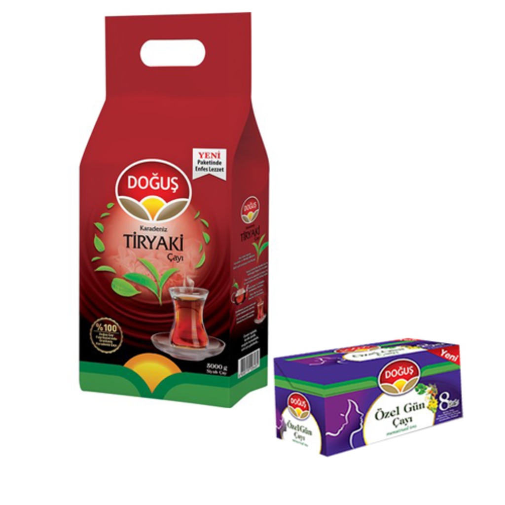 Doğuş Karadeniz Tiryaki Siyah Çay 5000GR+Doğuş ÖzelGün Çay HEDİYE