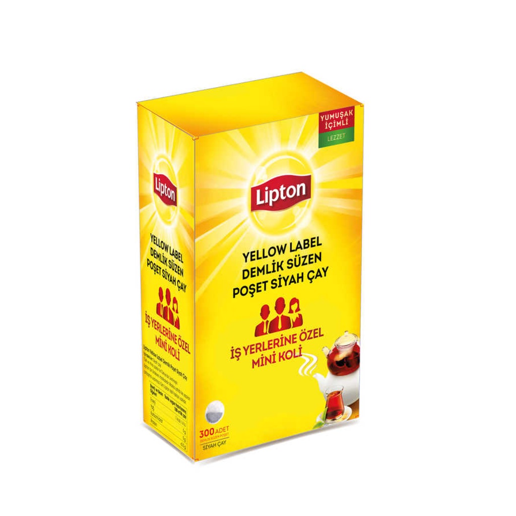 Lipton Yellow Label 300 lü Demlik Poşet Çay Ofislere Özel