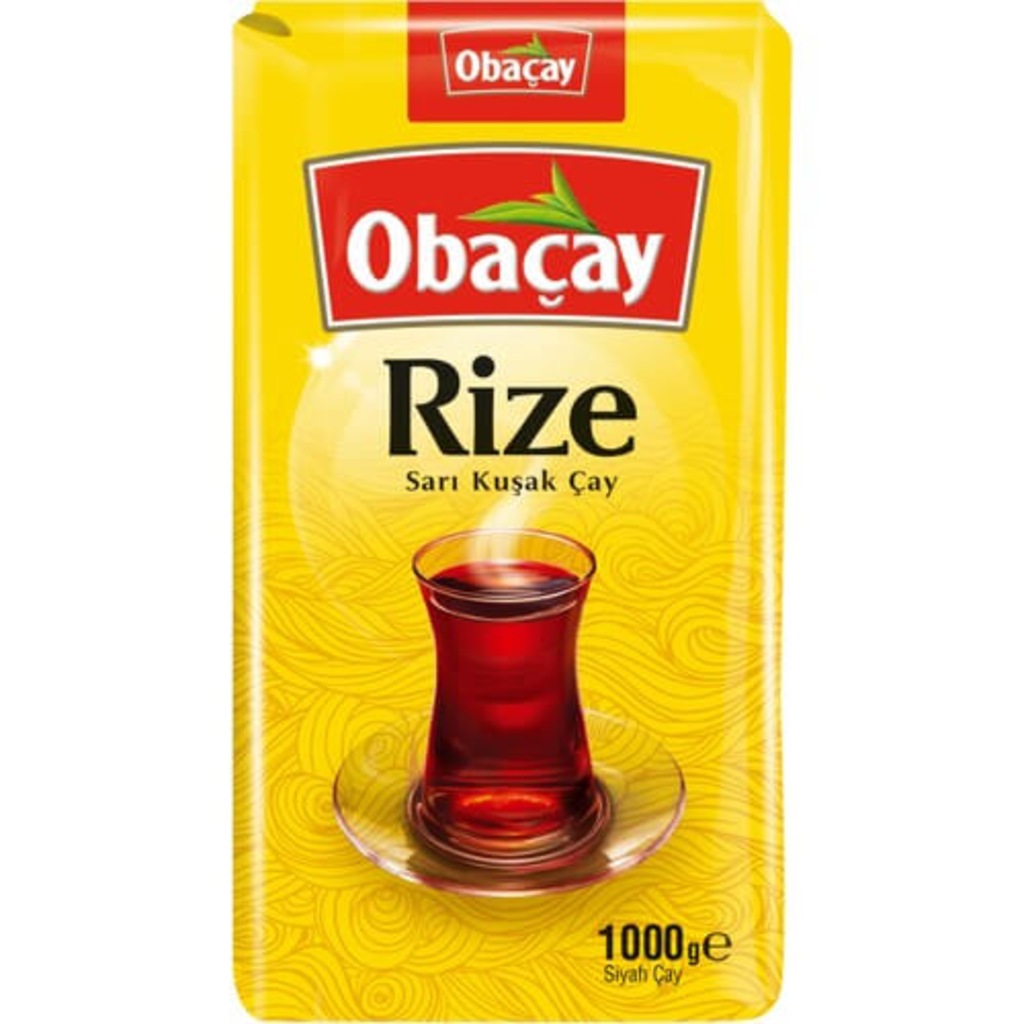 OBAÇAY Rize Sarı Kuşak Çay 1 Kg