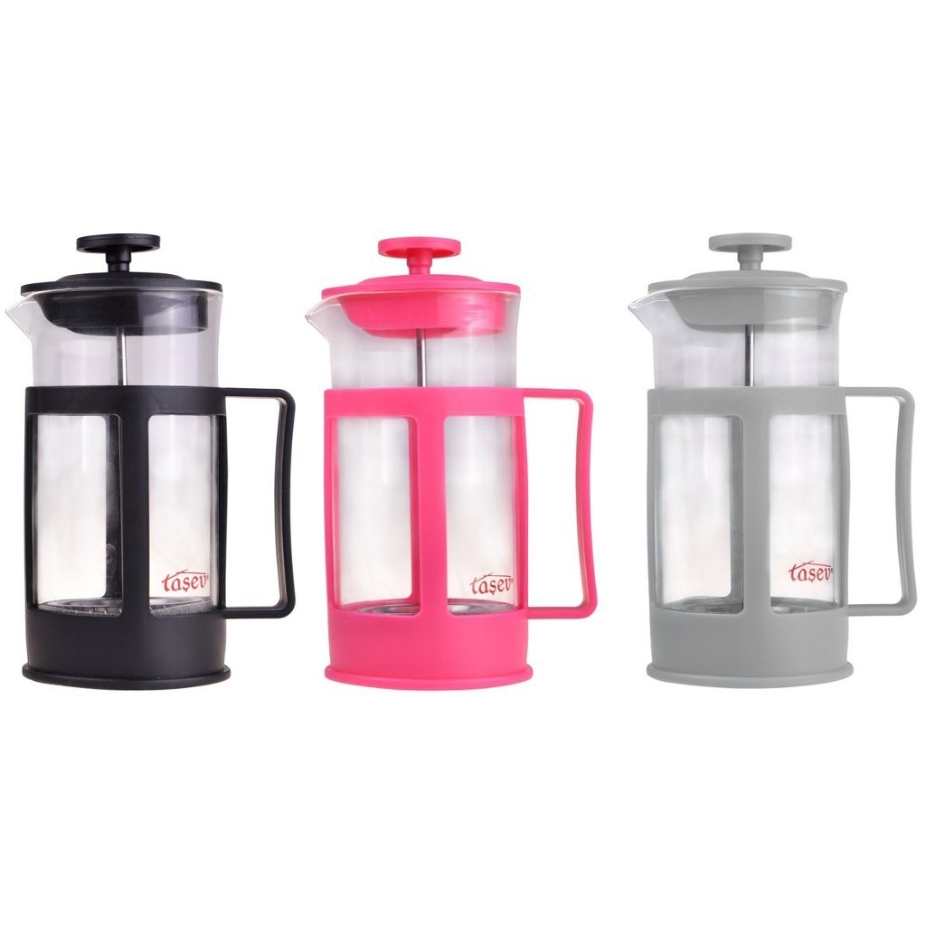 Bambum Taşev Bitkidem Magic French Press Siyah 350 ml