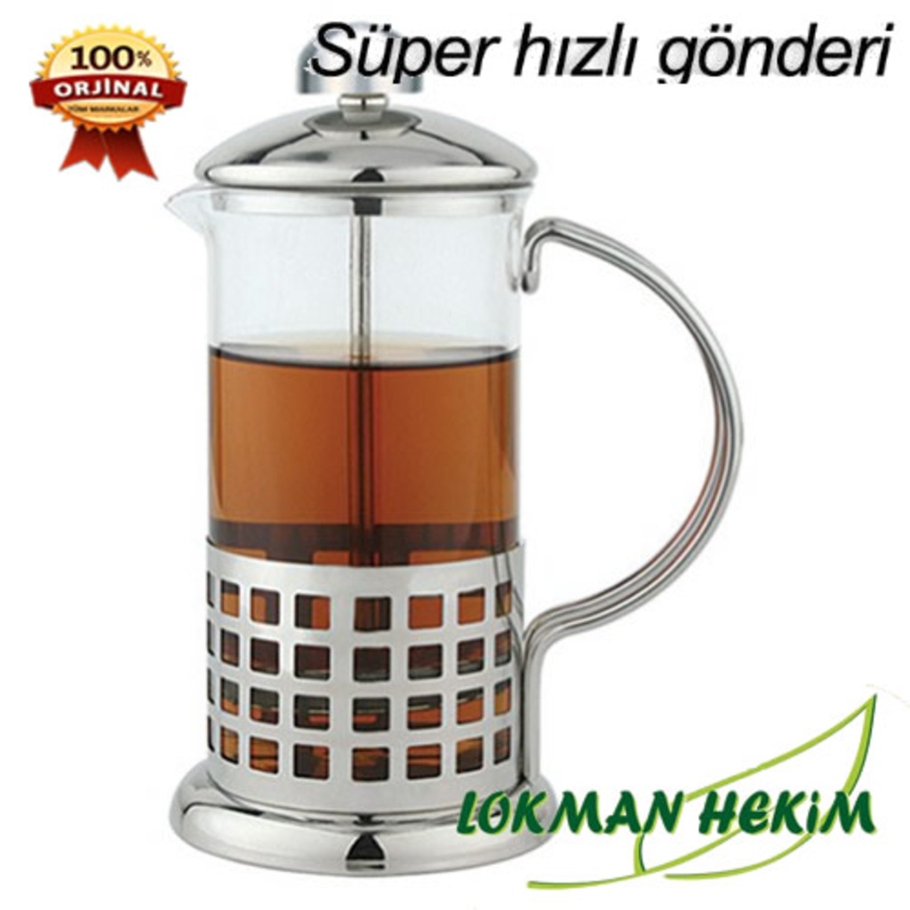 French Press Filtre Kahve Ve Bitki Çayı Demleme