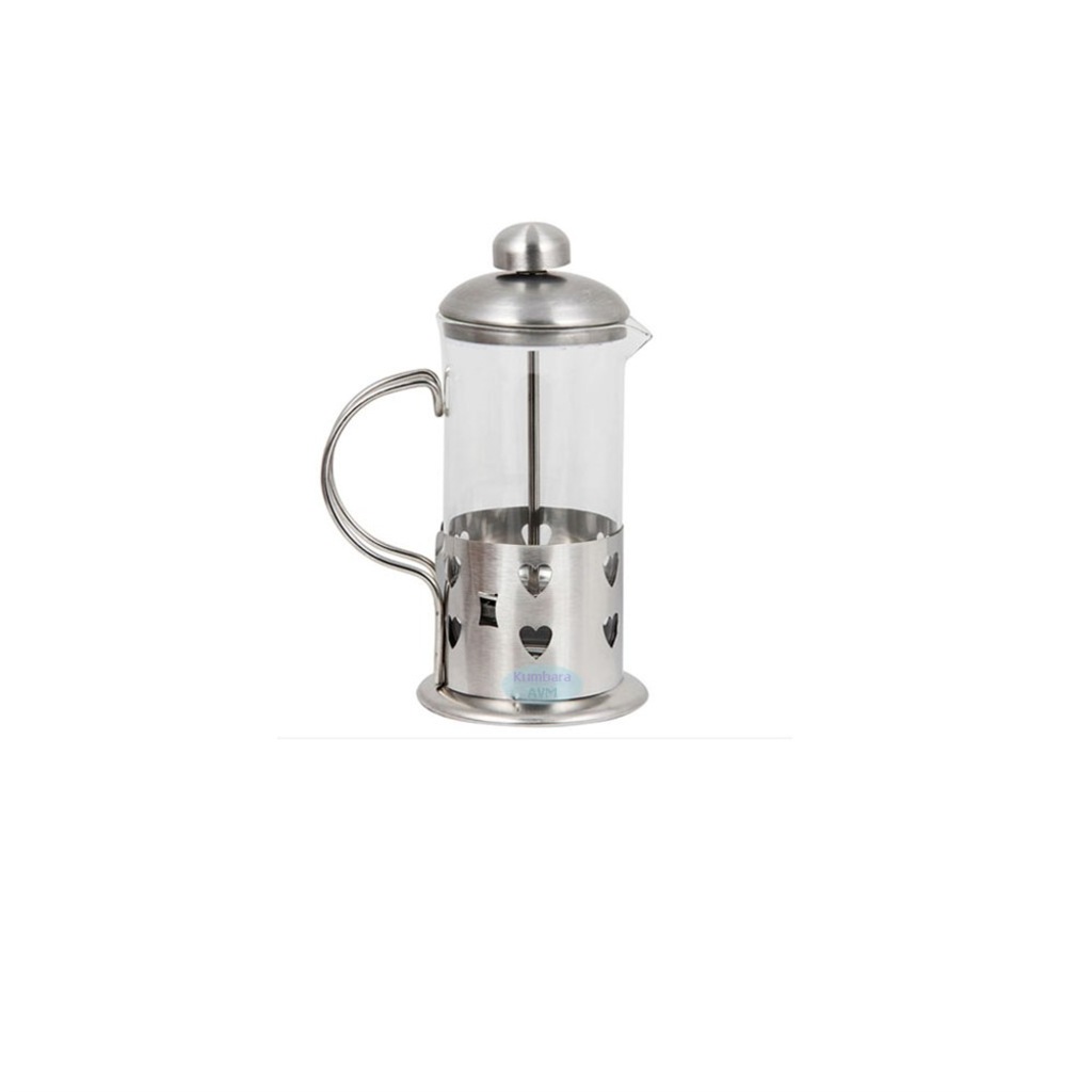 French Press Bitki Çayı Bardağı 600 Ml Filtre Kahve 2 Adet