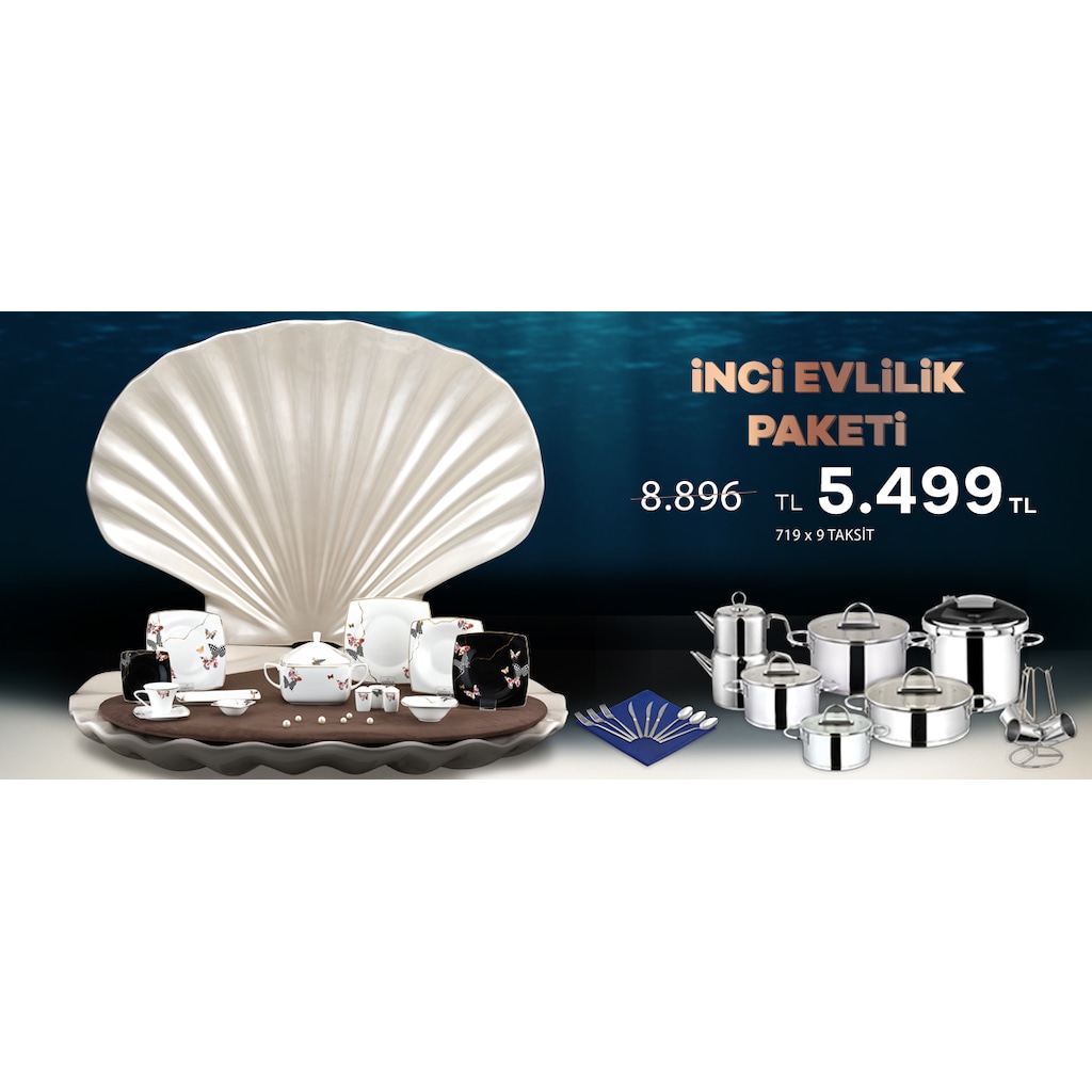 Karaca İnci evlilik paketi çeyiz seti 2020 yeni urun Fiyatları ve