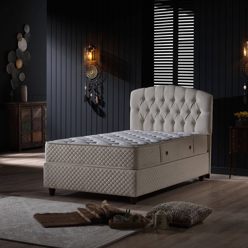 Yatak Baza Başlık Seti,armoni Baza+başlık+yatak Seti