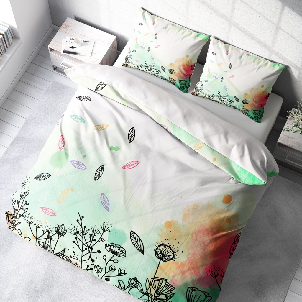 Monohome Leaves 3d Pamuk Saten Cift Kisilik Nevresim Takimi Fiyatlari Ozellikleri Ve Yorumlari En Ucuzu Akakce