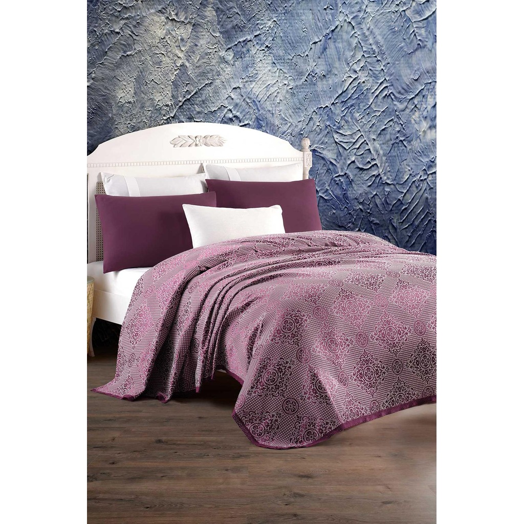 Pamuklu Yatak Ortusu Seti Cift Kisilik 4 Parca Laura Murdum Fiyatlari Ve Ozellikleri