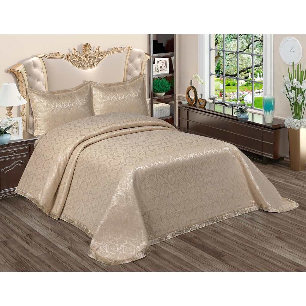 HEDİYE/ÇiftKişilik YatakÖrtüsü - Ekim – Rasha Home