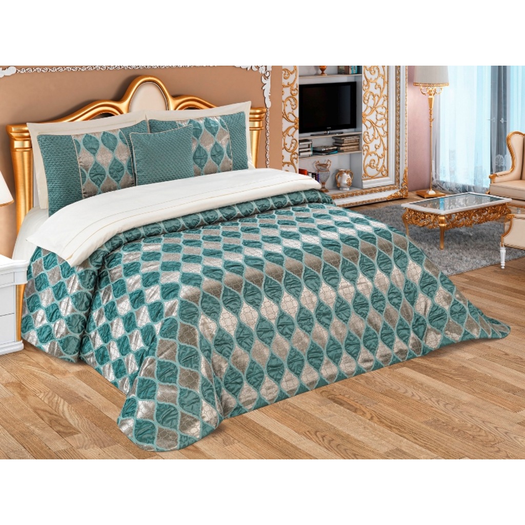 HOME ART GÖZDE ELYAFLI YATAK ÖRTÜSÜ