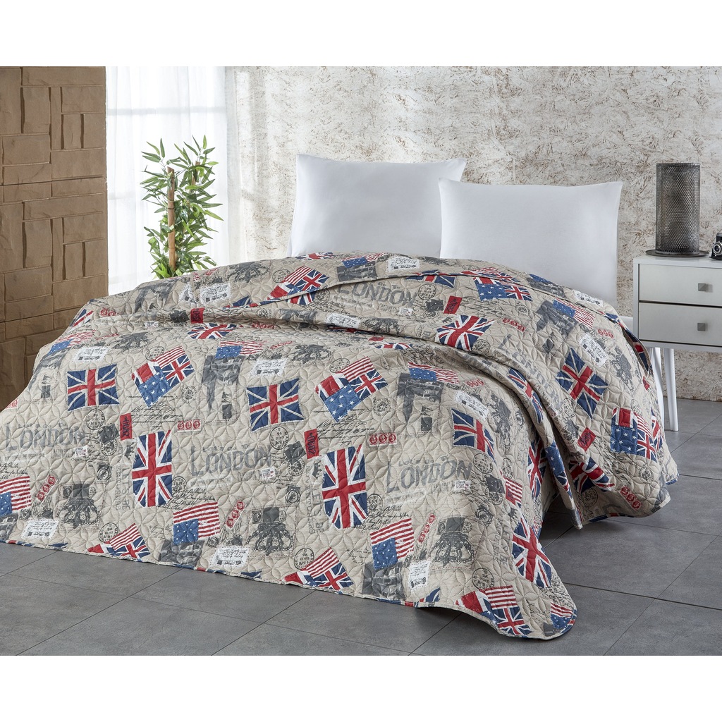 Komfort Home Çift Kişilik Ultrasonik Çok Amaçlı Örtü-Pike 200x220