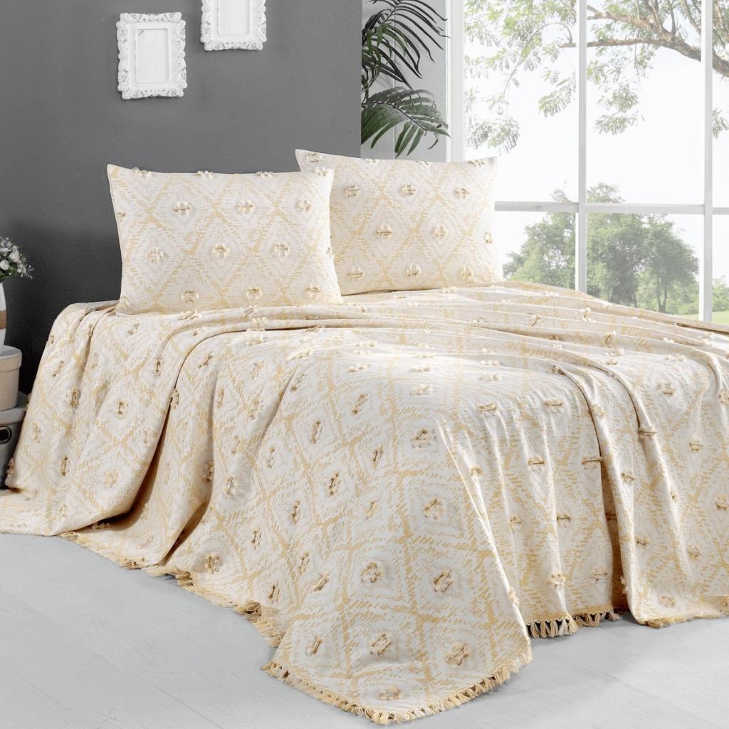 Sarı Yatak Örtüsü