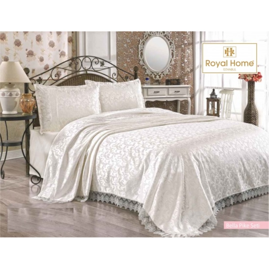 Royal Home Yatak Örtüsü Pike
