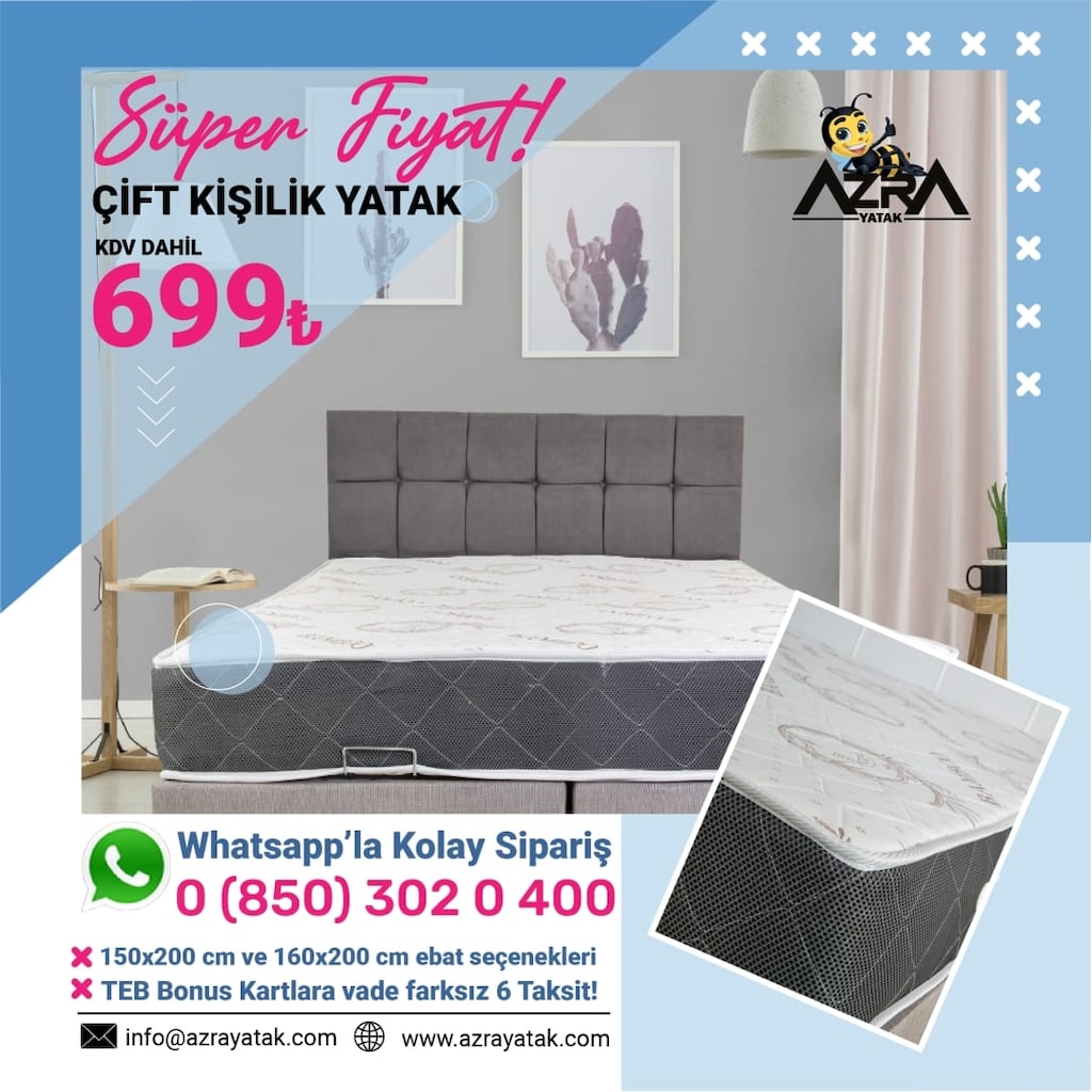 cift kisilik full ortopedik yatak fiyatlari ve ozellikleri